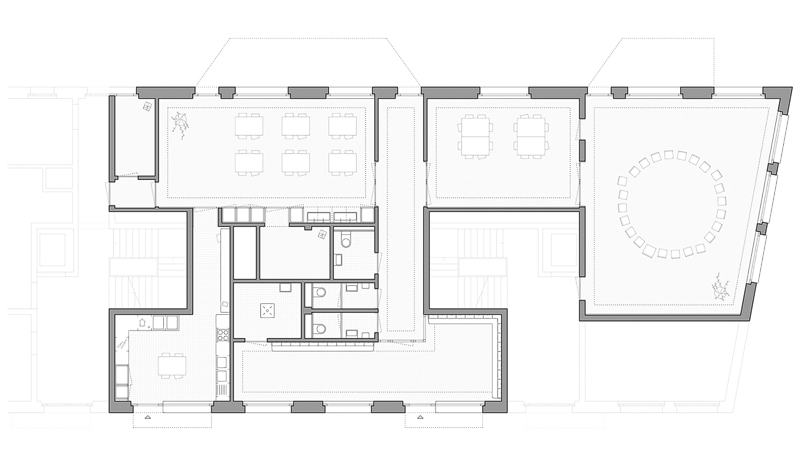 Nimbus Architekten Michael Bühler Lukas Schaffhuser Kindergarten Herdernstrasse Grundriss