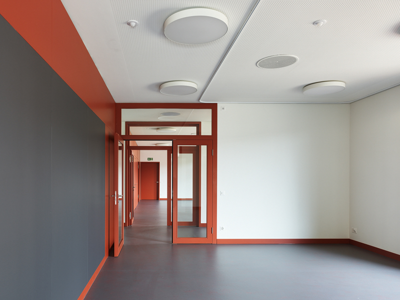 Nimbus Architekten Michael Bühler Lukas Schaffhuser Kindergarten Herdernstrasse Gruppenraum Bild Georg Aerni